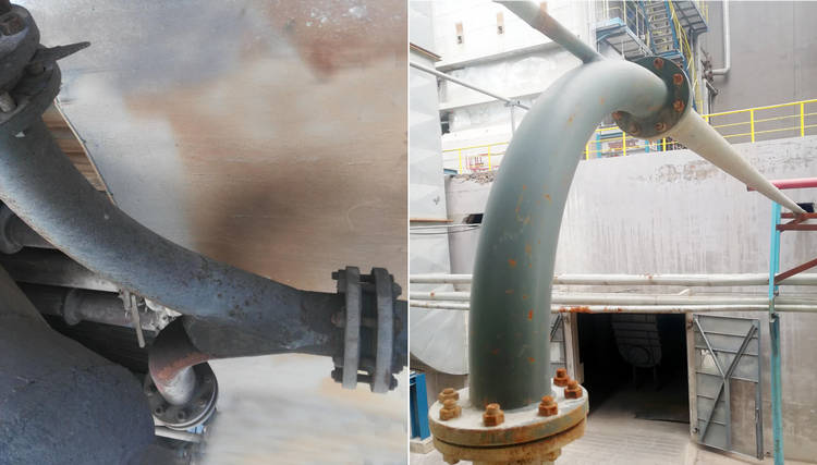 壹定发牌耐磨陶瓷输灰管道的乐成案例