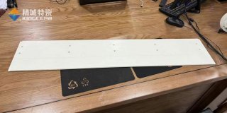 壹定发特瓷定制997氧化铝超薄陶瓷长板，助力半导体行业开展