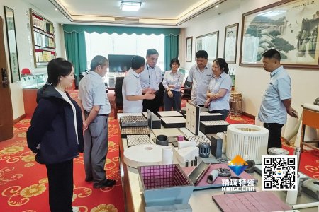 清华大学潘伟教授到访壹定发特瓷，共探先进陶瓷开展新机缘