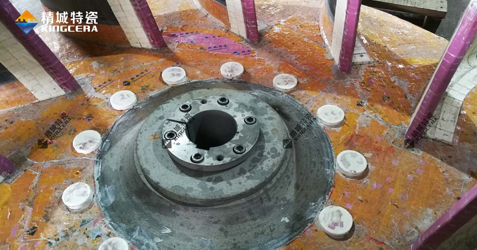 湖南壹定发耐磨陶瓷风机叶轮-陶瓷风机叶片-陶瓷风机